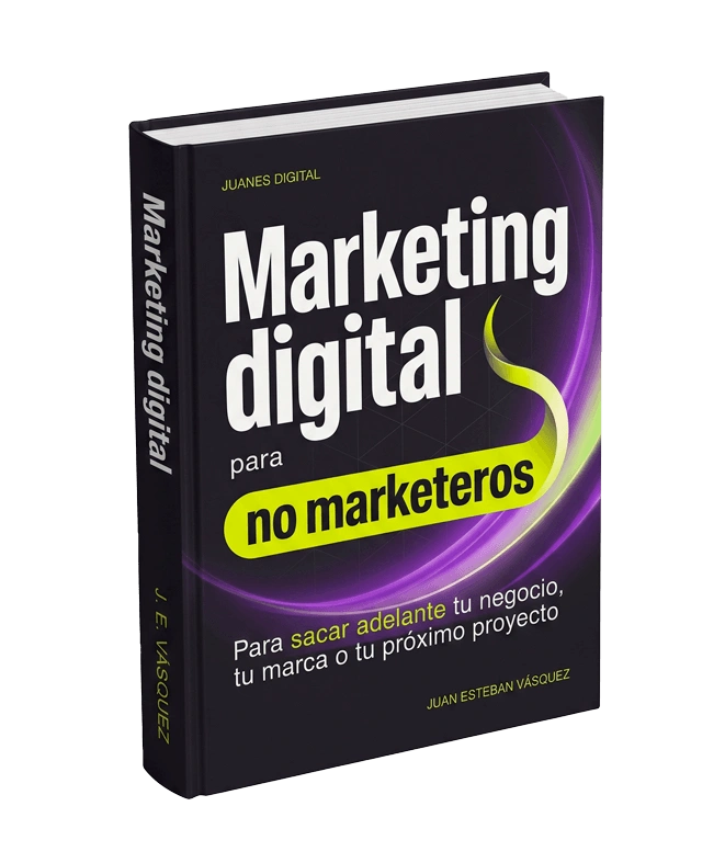 Portada libro marketing digital para no marketeros