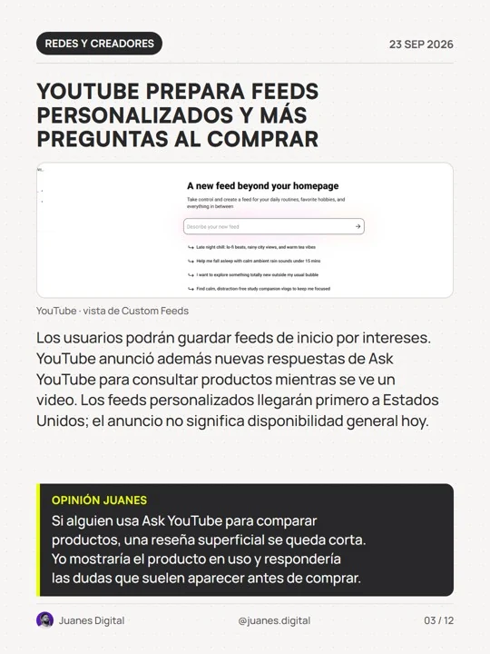 Ejemplo del noticiero, lámina 3